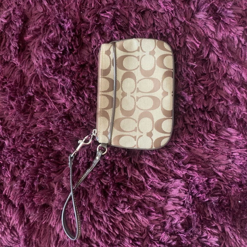 COACH wristlet